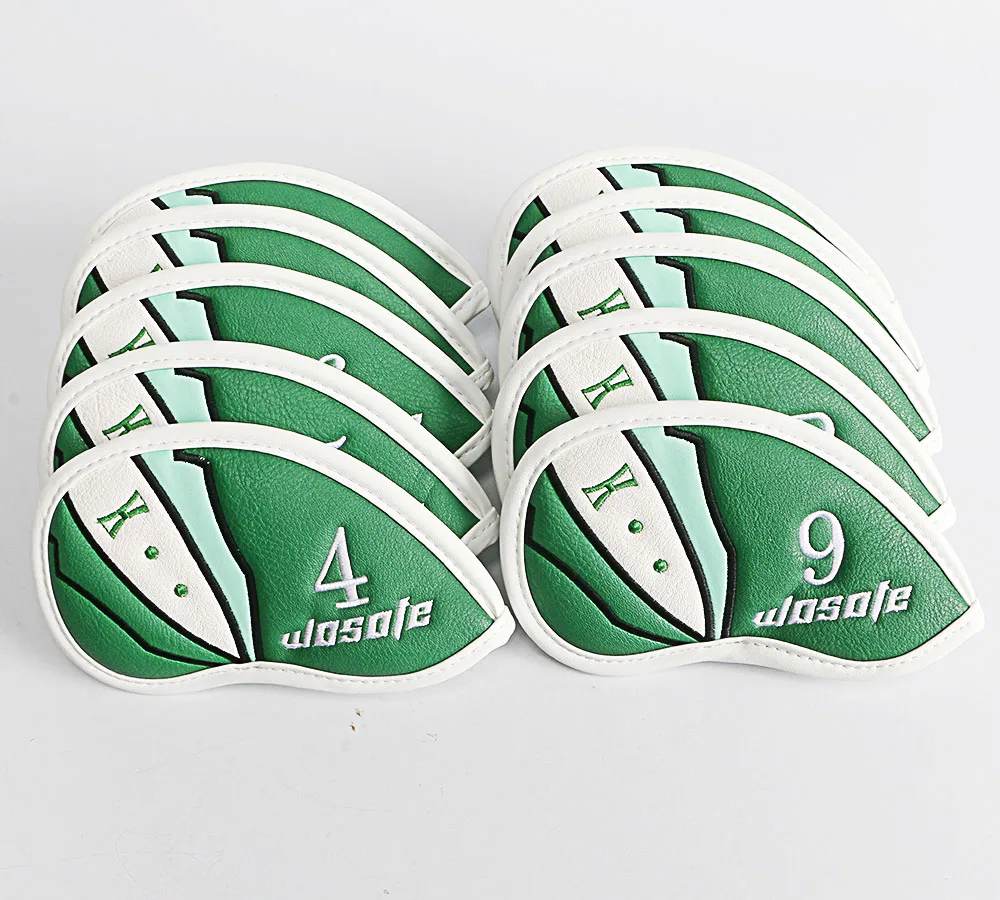 Nieuwe Golfclubs Headcover Set Groene Jas Golf Irons Set 4-9 Aspx 10 Stks/stks