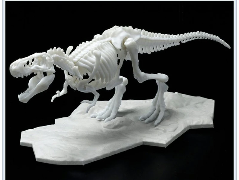 Bandai Dinosaur Model Plastic Kit Limex Skeleton Tyrannosaurus Model Toy