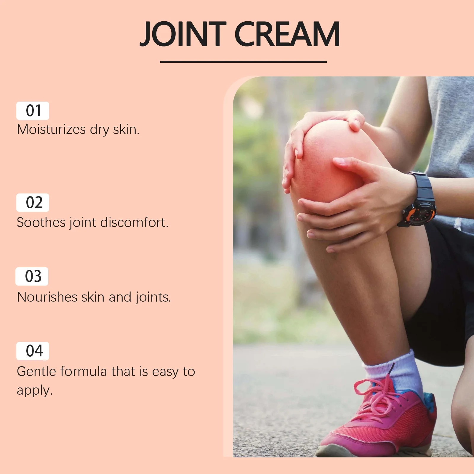 

Ximonth Joint Sooth Massage Cream Reduce Pain Relax Muscle Massage Joints Repair Damage Reduce Swelling Joint Nourish Care Cream