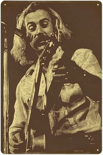 Jimmy Buffett Vintage 1 Metal Tin Sign Poster Painting Funny Wall Art Decor