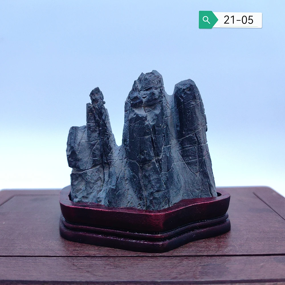 Mountain Series Suiseki Stone Asian Natural Stones Room Decoration Castle Rough Rock Reiki Home Gift Crystal