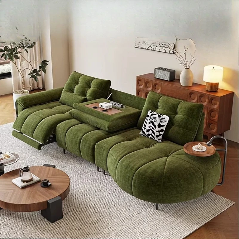 Functional Sofa Multifunctional Chenier Fabric Sofa Electric