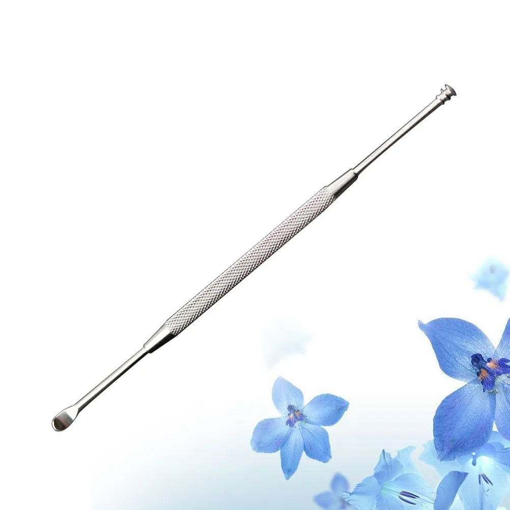 Dual Head Stainless Steel Ear Cleaner Spoon – Rust-Proof, Sterilizable, Easy-Clean Earwax Removal Tool