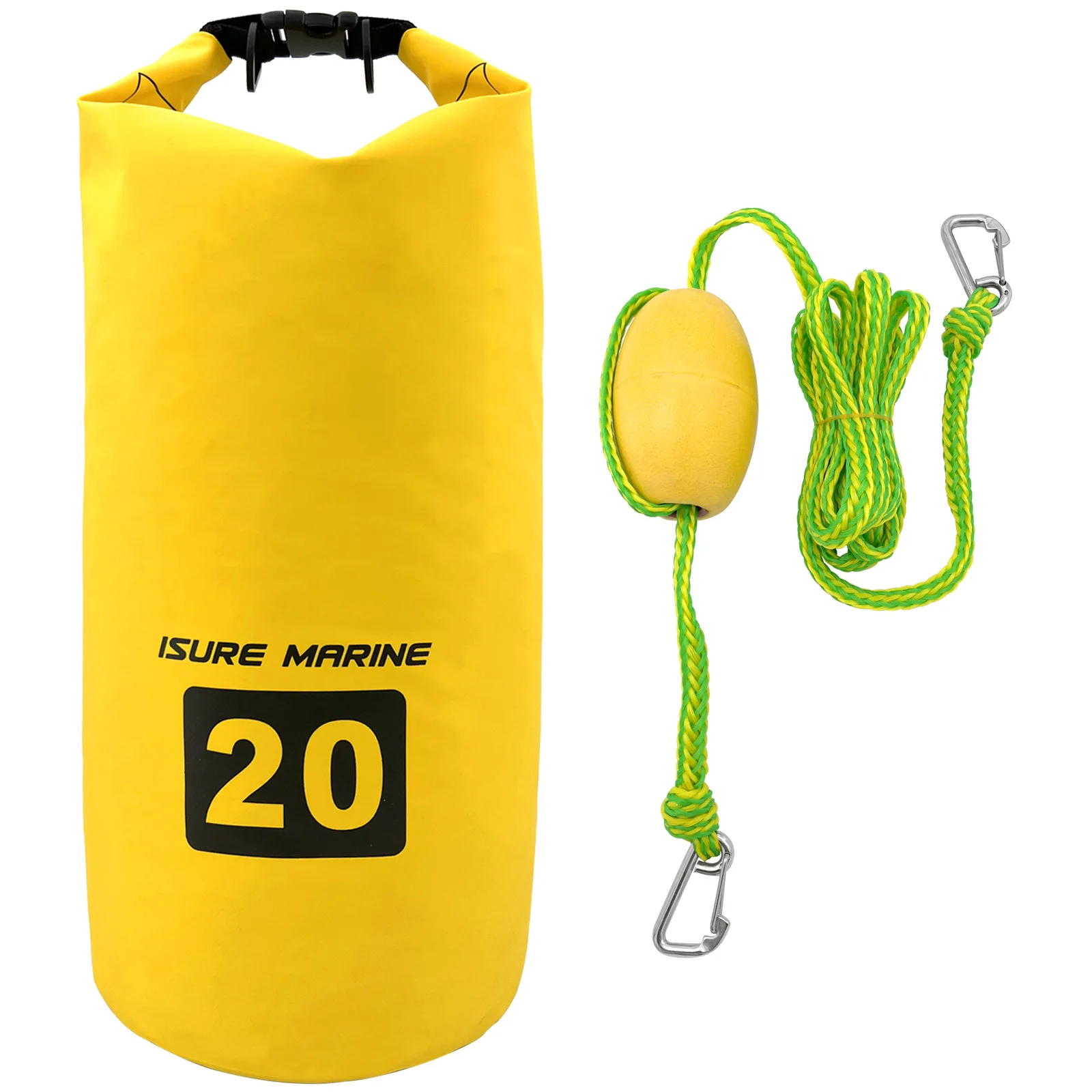 

Marine Grade Two-in-one Adjustable Buoy Sandbag Anchor Boat Accessories for Small Boats, Power Watercrafts, Canoes,kayaks