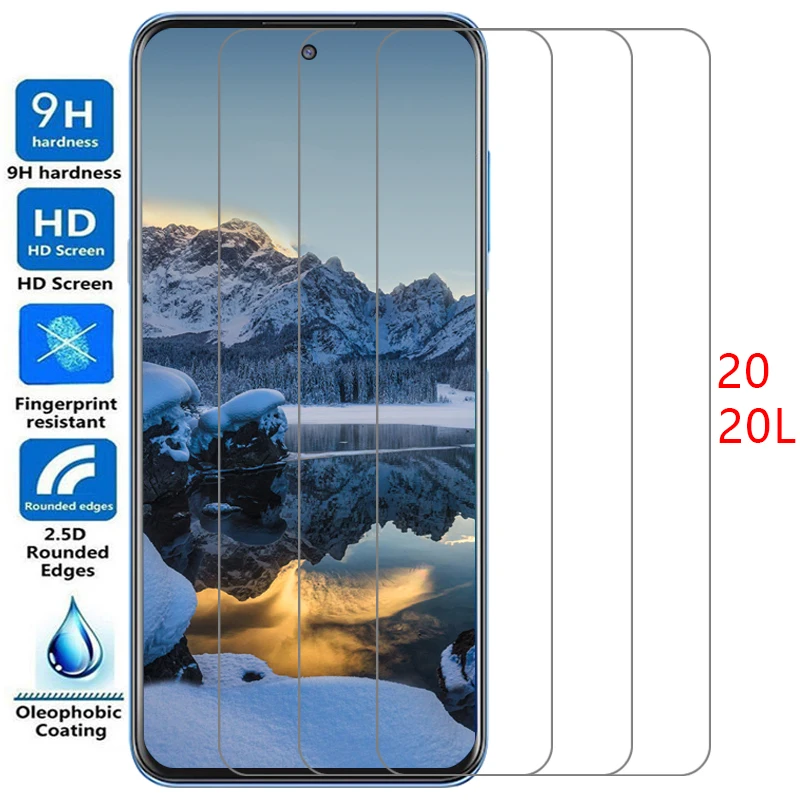Protector de pantalla para tcl 20l plus 20 5g vidrio templado protector en tcl20l 20lplus tcl20lplus tcl20 20 l l20 película de vidrio 9h tlc