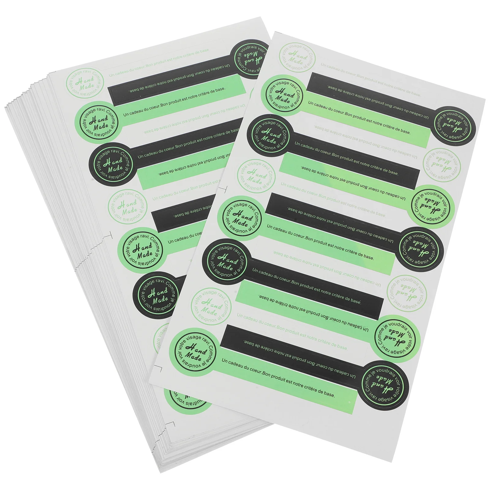 

Hand Made Sealing Stickers Label Strip Self Adhesive Decorative Labels For Gift Box Baking Cake Treat Bag Envelope Seal