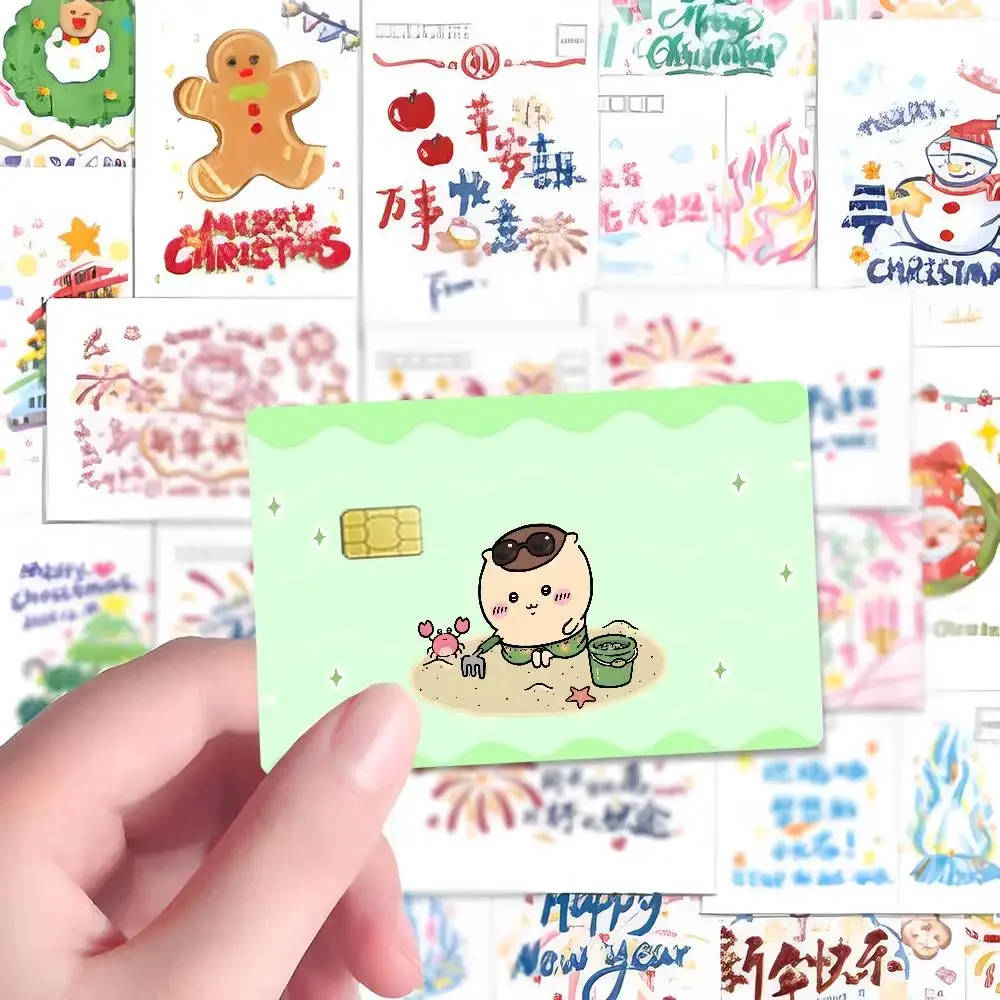 Cartoon K-Kurimanjuu Anime Cartoon Bären-Haut Aufkleber-Folie für Große Kredit- und Debitkarten Vorderseite – Detail 9