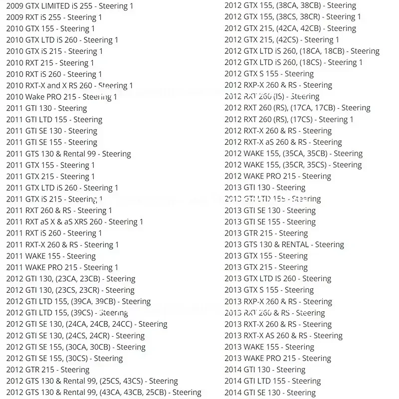 Various Colors Handle Grip Spark900 RXP RXT GTX GTI GTS GTR 90 130 155 170 215 230 260 300 for BRP Seadoo 277001946 277001624