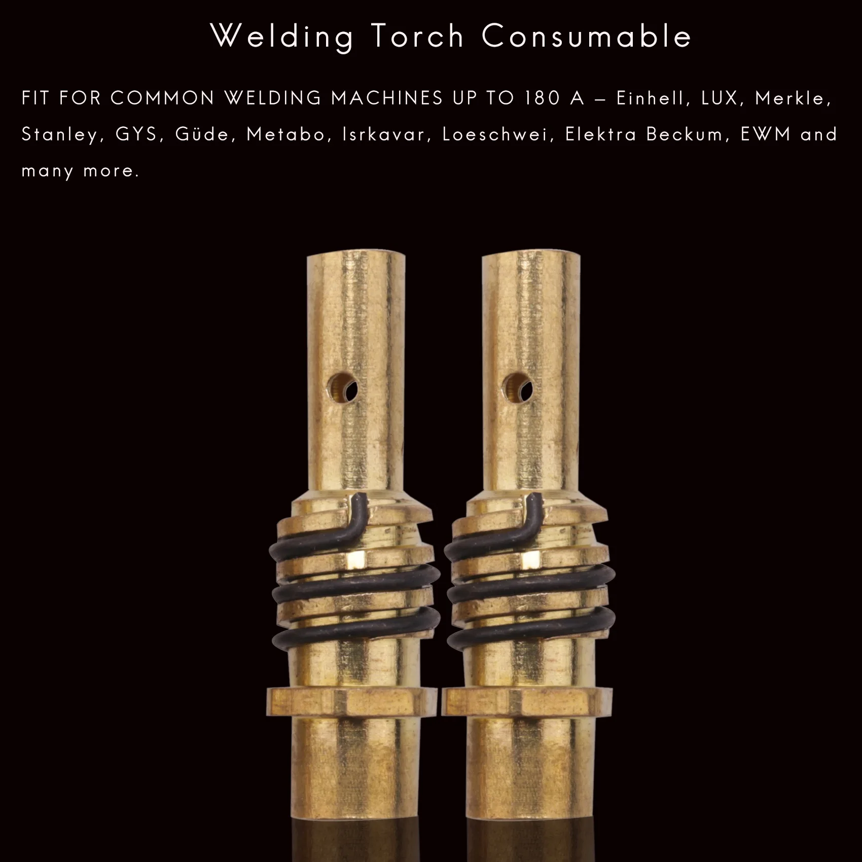 AB47-20Pcs الفوهات الاتصال نصائح أصحاب Mig لحام الاستهلاكية ملحق ل 15Ak Mb15 Mig Co2 شعلة لحام