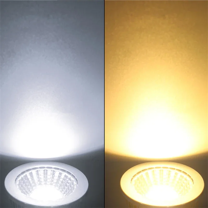 COB led spotlight 9W 12W 15W led lamp GU10/GU5.3/E27/E14 110V 220V MR16 12V Cob led bulb warm white cold white bulb led light