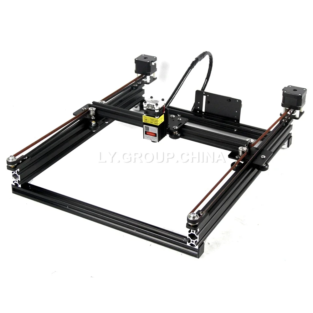 Laser Engraver Mini DIY Drawing Robot Disassembled Frame Type Belt XY-plotter A0-A4 Pulley Pen with Bottom Plate Support Laser