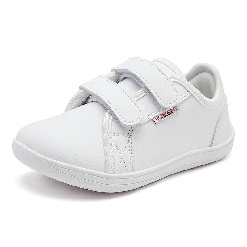 

Fashion children casual shoes for boys and girls wide toe sports shoes student school uniform white shoes kids magnetic leather