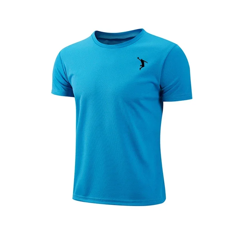 2026 Summer Hot Sale Men's Sports T-shirt High Quality Male Lightweight Quickdry Breathable Tops Daily Exercise Trainning Tees