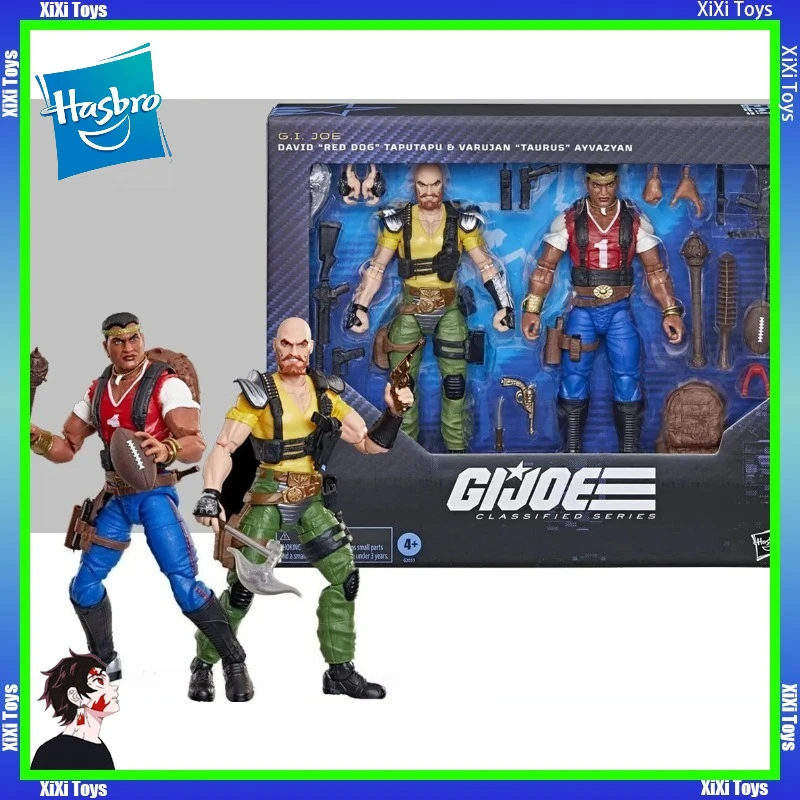 

Hasbro G.I. Joe Classified Series #193 David "Red Dog" Taputapu & Varujan "Taurus" Ayvazyan Action Figure Original Toy Gifts