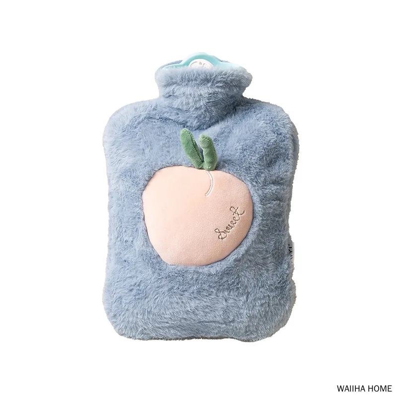 500ML Hot Water Bottles Bag Water-filling Hot-water Bag for Female Warm Belly Hands and Feet Keep Hand Warmer Hot Water Bag