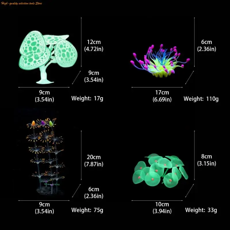 

new High Quality Corals Ornaments Set Innovative Landscaping Fish Tanks Decoration 203F
