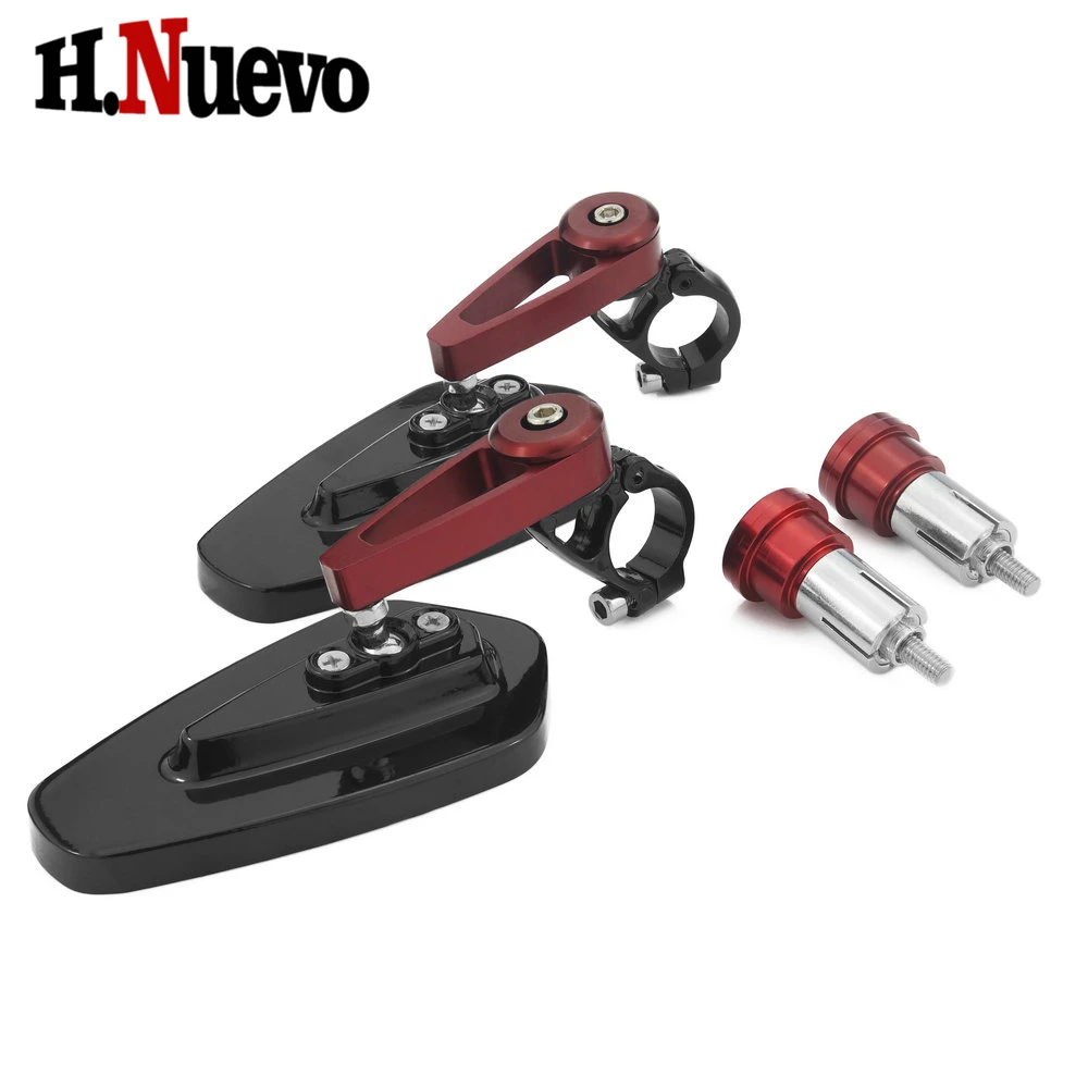 Motorcycle Handlebar End Mirror For Kawasaki Z900 SE For YAMAHA MT-03 MT-25 Bar End Mirror Accessories