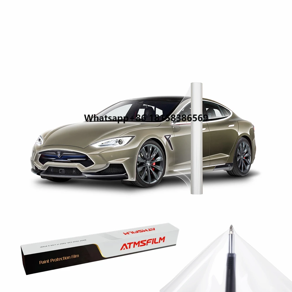 

Tpu Film Roll ATMS Ppf Premium Car Wraps 7.6mil Adhesive Automotive Body Transparent Paint Surface Protective Self Healing Full