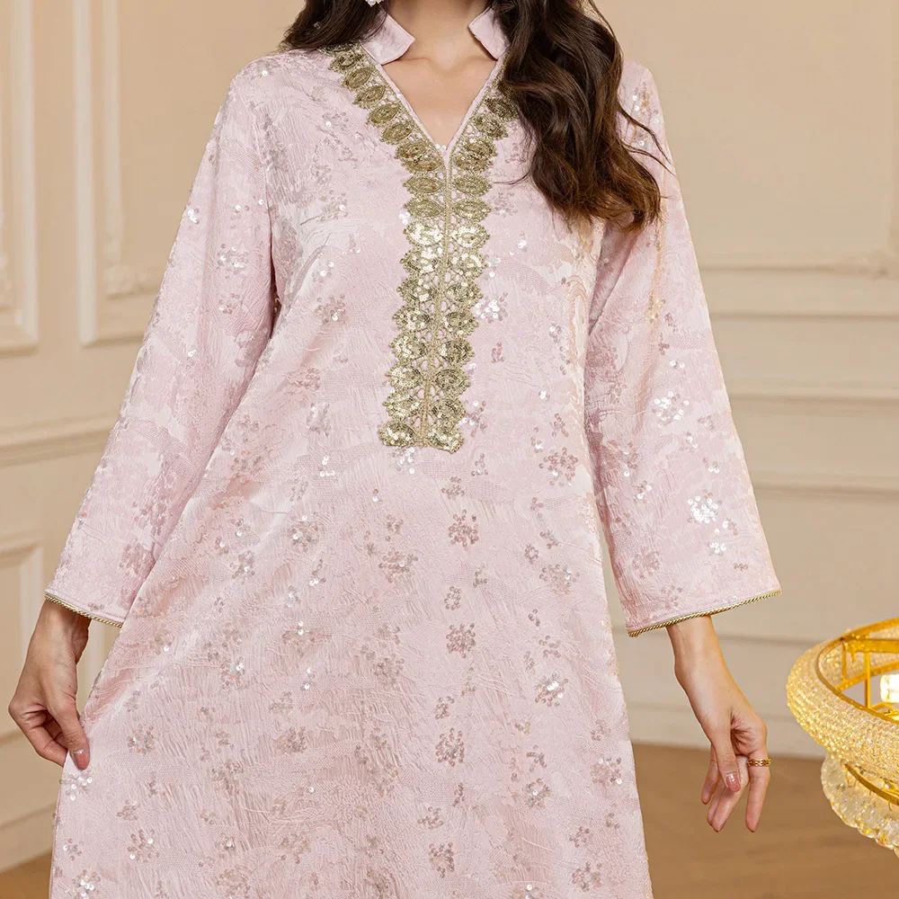 

Women Dress Middle East Fashion Muslim Dubai Abaya Turkey Robes Moroccan Kaftan Vistidos Musulmana Islam Jalabiya Eid Djellaba