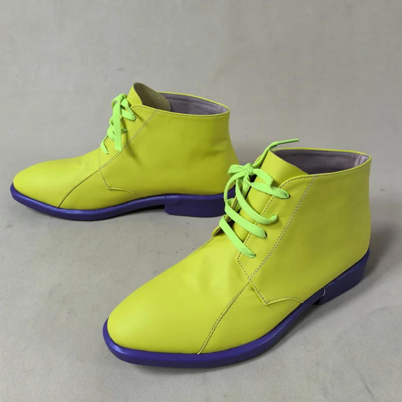 

Yu Косплей Магазин Странные Приключения Рохан Кишибе Обувь Для Ролевых Игр Аниме Игры Хэллоуин Униформа Настройка