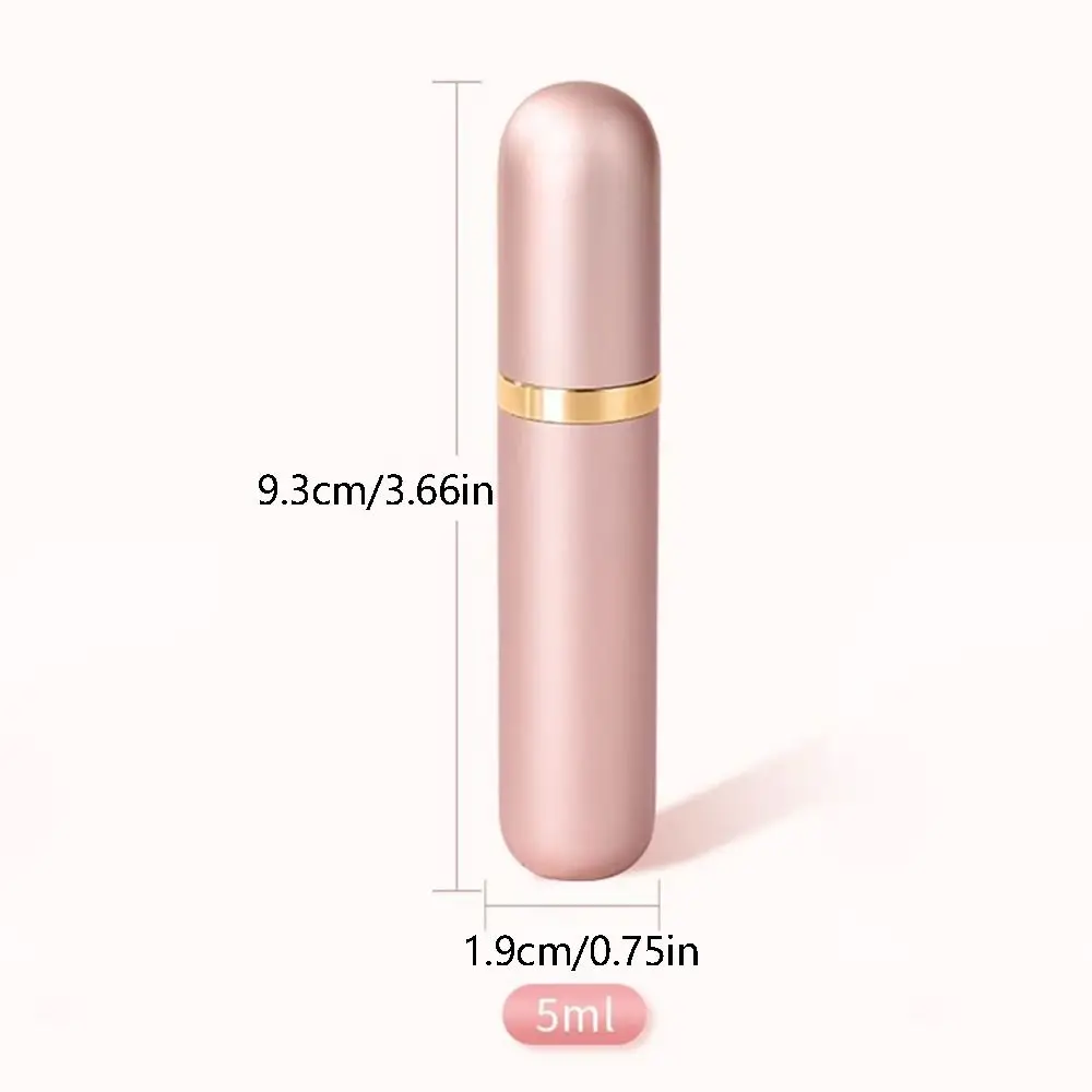 Atomizer Sprayer Portable Bottom Refill Perfume Pump Mini 5ml Perfume Spray Bottle Empty Refillable Pocket Perfume Dispenser Men