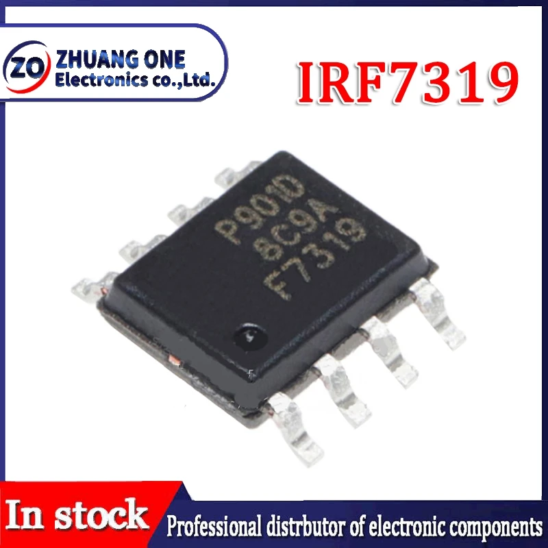 10ชิ้น IRF7319 F7319 SOP IRF7306 IRF7309 IRF7313 IRF7314 IRF7341 IRF7343 IRF7389 IRF7103 IRF7105 IRF7416 IRF7307