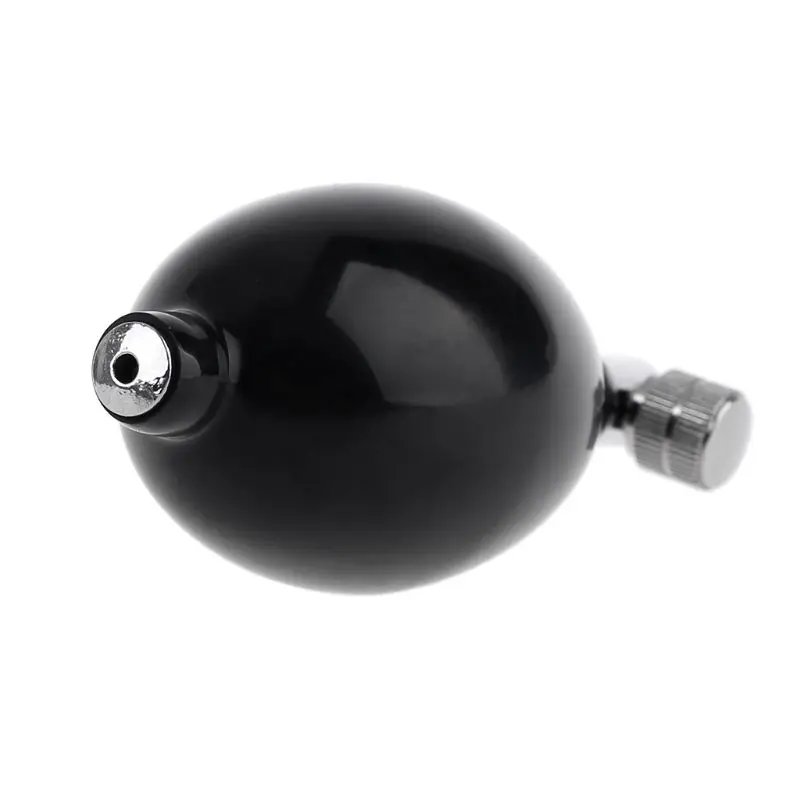 Black Blood Pressure Sphygmomanometer Rubber Adjustable Pump Bulb Ball, Quick response, smooth operation, long wearing time