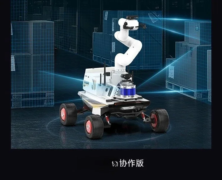 Autonomes Fahren, unbemannter Auto-Roboterarmroboter, Lidar SLAM Mapping Navigation