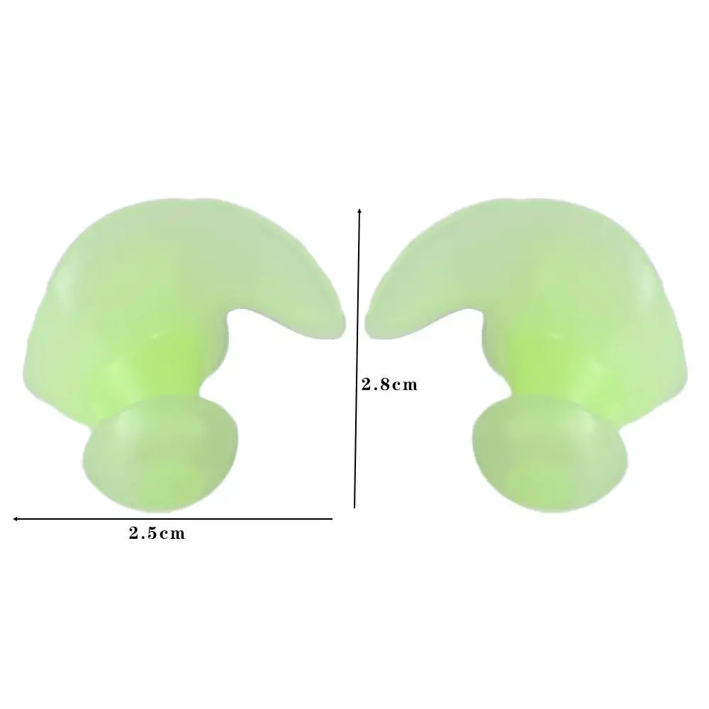 سيليكون النوم للكبار السباحة معدات السباحة السباحة الأذن المقابس السباحة سيليكون سدادات مكافحة الضوضاء سدادات الأذن المقابس #5