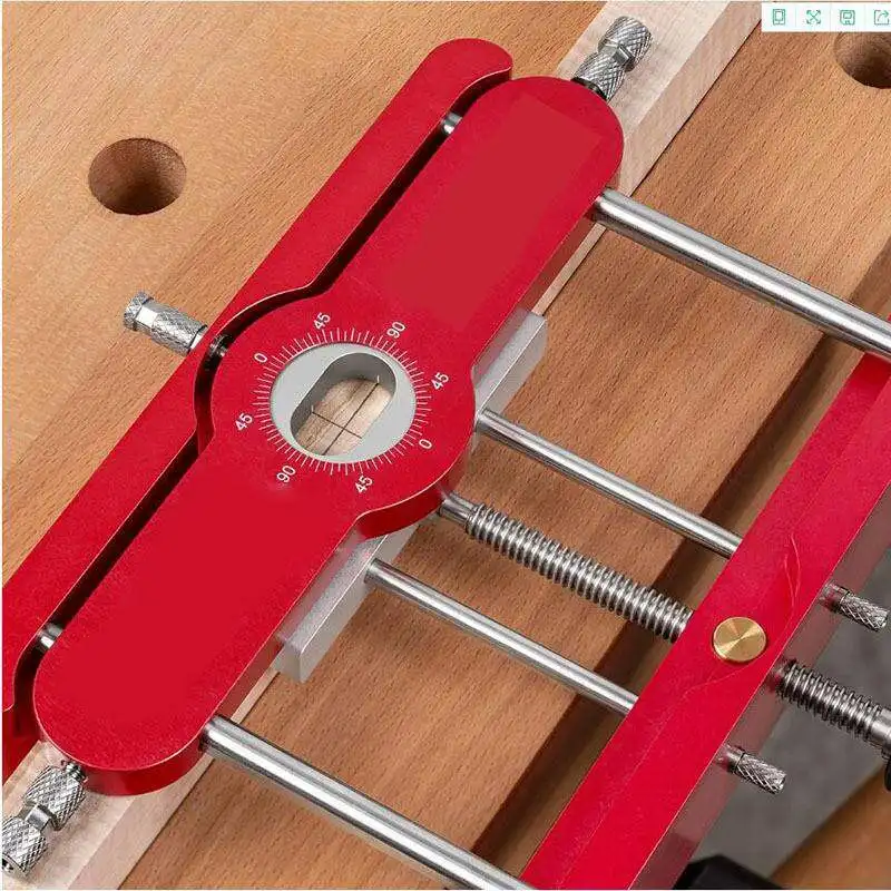 Red Plastic Drill Locator for Woodworking Drilling and Engraving Machines