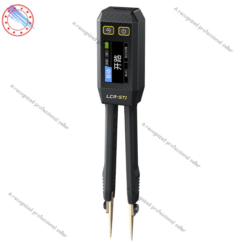 

Цифровой пинцет Мост LCR-ST1 Сопротивление Индуктор Конденсатор Компоненты SMD Мультиметр