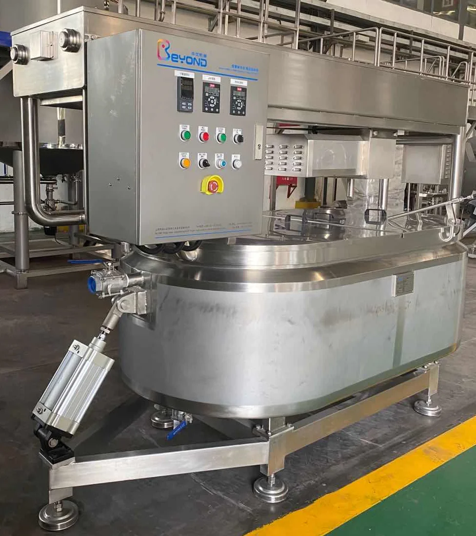 Small or Big Scale Stainless Steel Cheese Making Machine Cheddar/Mozzarella/Emmental/Cream etc Making Machine Cheese