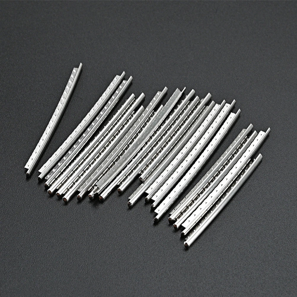 

20pcs Electric Guitar Fret 2.2Mm Durable Stainless Steel Guitar Fretboard Wire Replacement Metal Accessories For Luthier Tools
