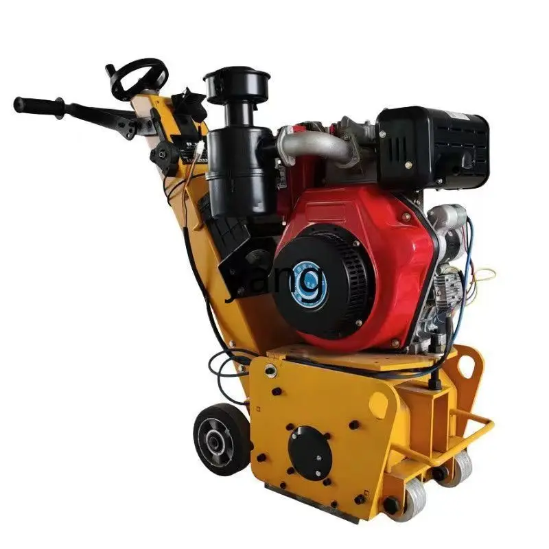 Yjq Electric Concrete Milling Machine Cement Pavement Asphalt Roller Raising Machine Polishing Renovation Planer