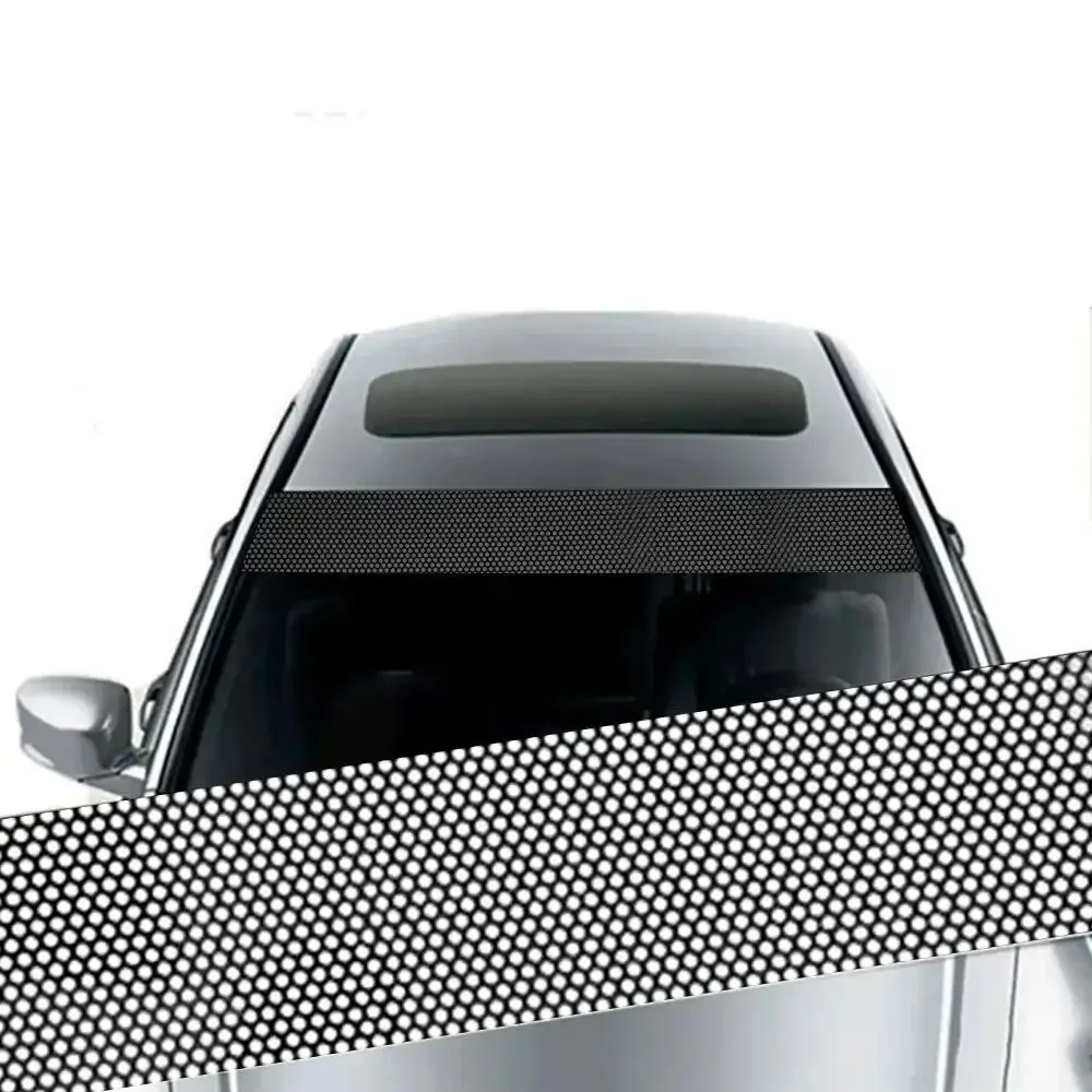 150*20cm Car Sunshade Stickers PVC Rear Gear 3D Vinyl Film Auto Front Windshield Sunshade Decorative Cars Decorative Stickers