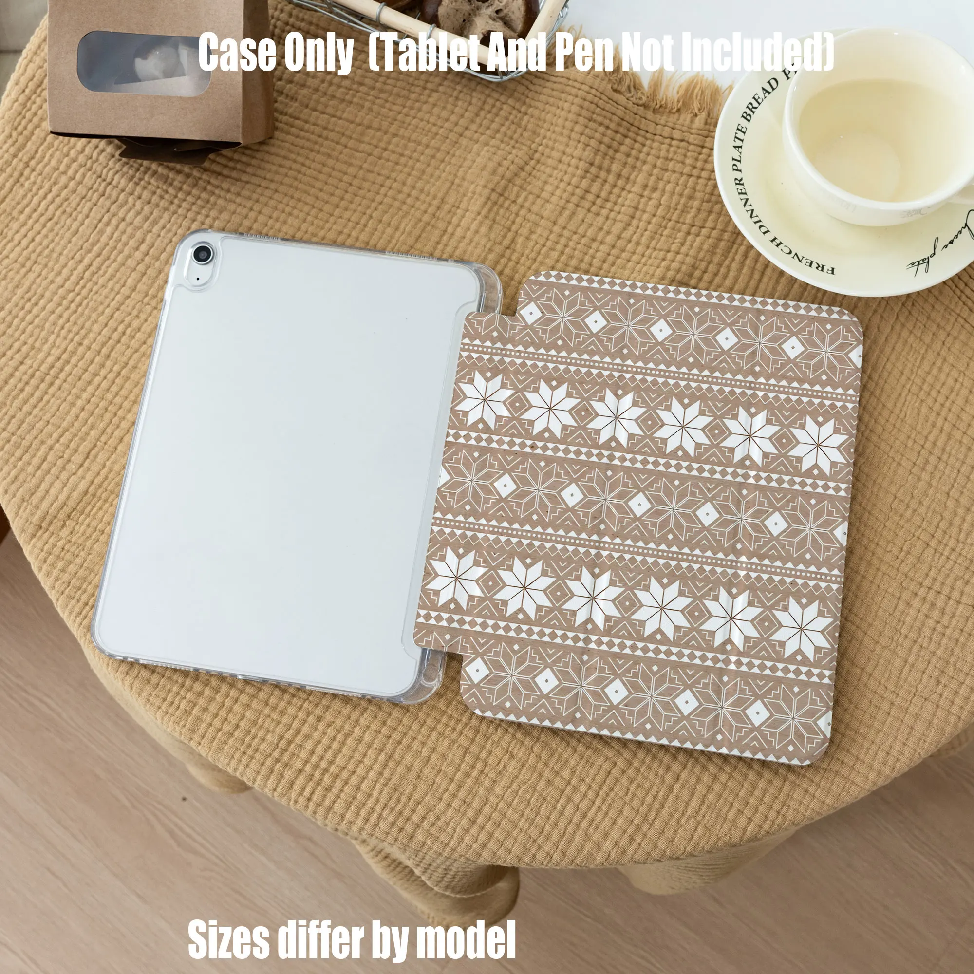 Slim Fit Premium TPU Tablet Cover, Shockproof Durable Lightweight Protective Case for iPad Samsung Huawei Honor Redmi Xiaomi