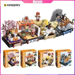 Keeppley Naruto Building Blocks Gaara VS Deidara Decoration Puzzle Assembling Model Toys Birthday Gifts for Boys and Girls