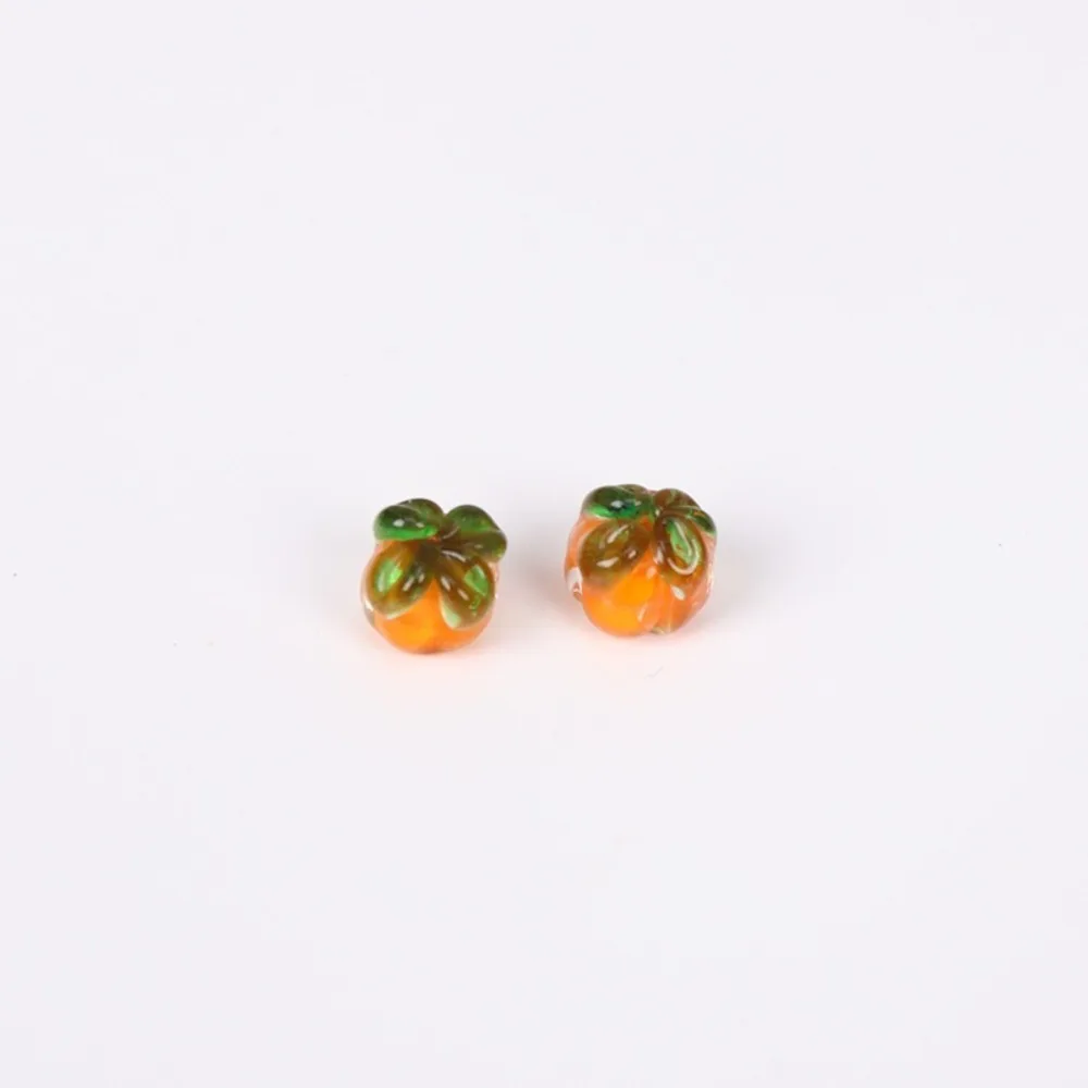

Mobile phone lanyard u disk mobile phone chain glazed persimmon Chinese style key pendant pendant keychain