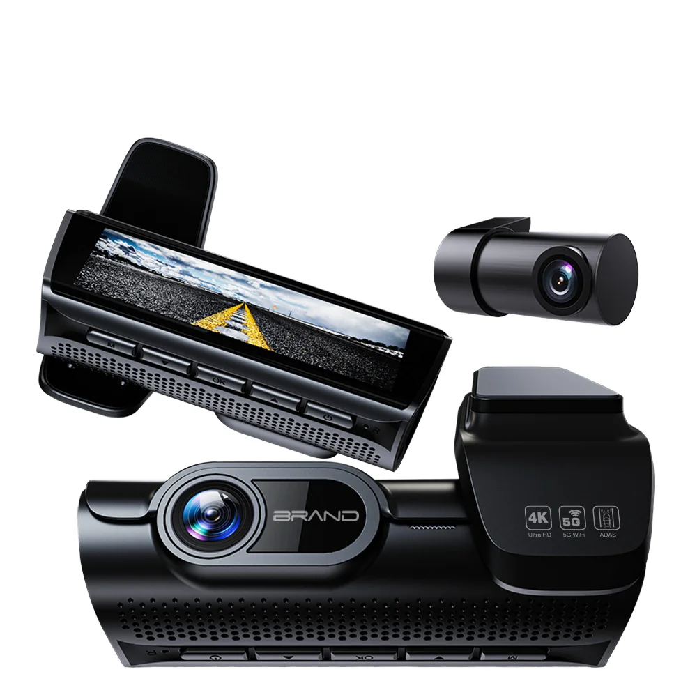 Dash Cam Night Vision Infrared - Cámara de salpicadero de doble lente