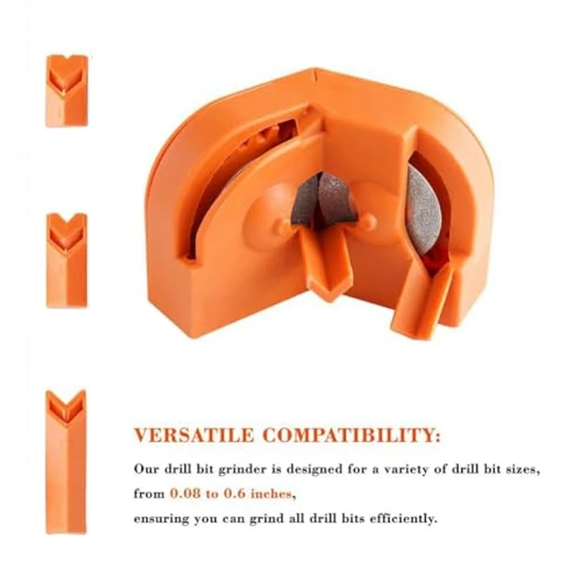 Afiadores de broca plástica, Afiador de moagem eficiente para bits, Bocados de broca moagem