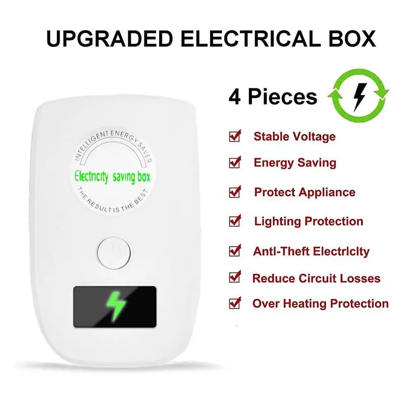 Electricity Saving Box Electricity Power Saver Device Portable And Intelligent Power Factor Saver Stop Watt Device For Air