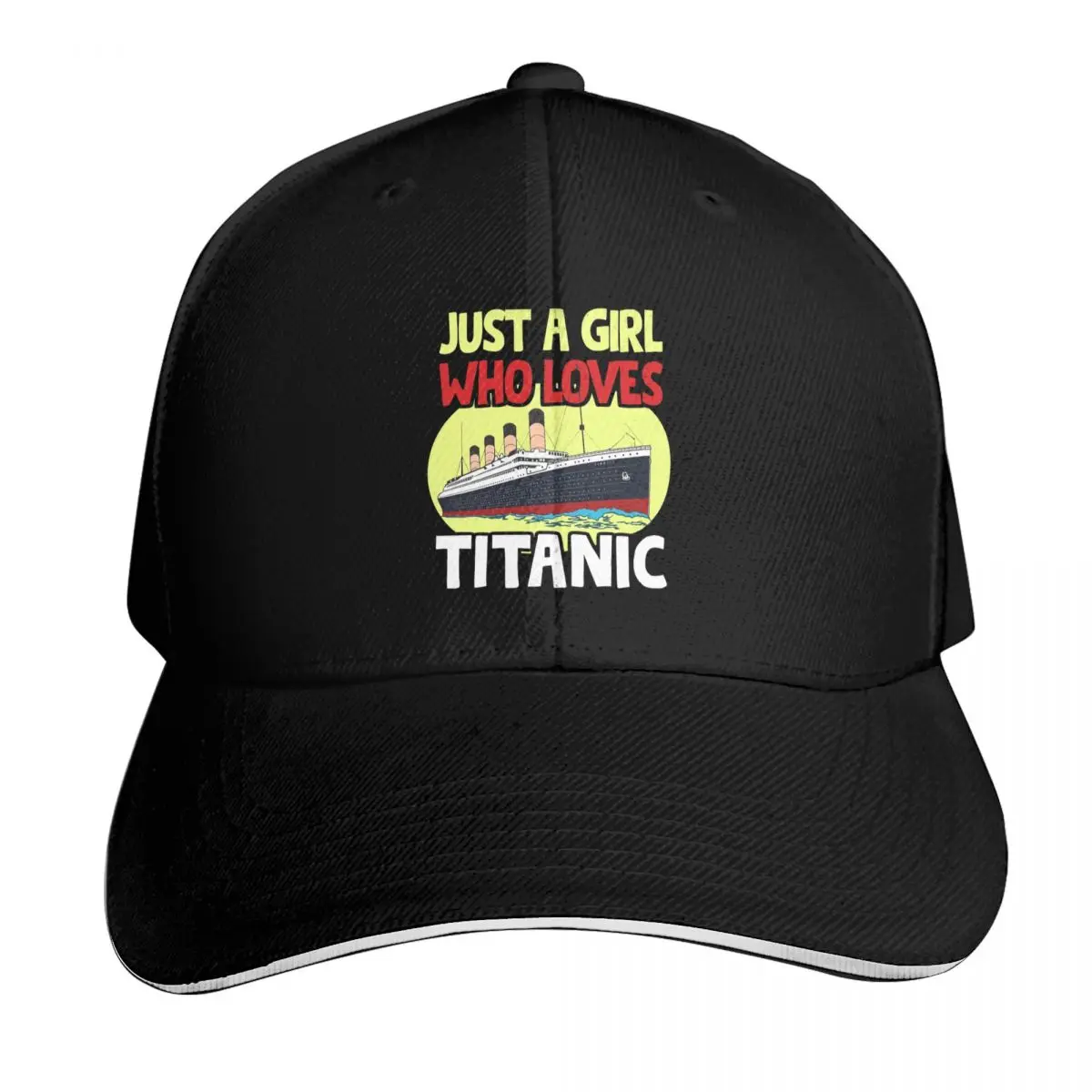 Just A Boy Who Loved Titanic Cap Fashion Casual Baseball Caps Adjustable Hat Hip Hop Summer Unisex Baseball Hats