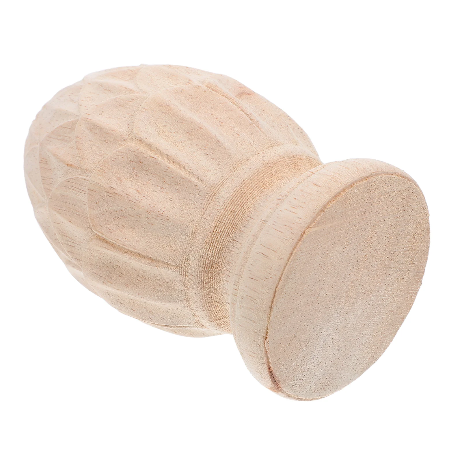 

Decorative Wood Carved Finial Pineapple Design Classic Staircase Post Toppers Indoor Decor Wood Finials for Crafts