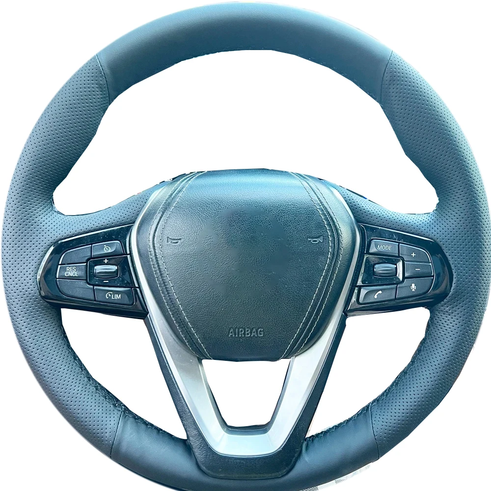 

Car Steering Wheel Cover Non-slip Artificial Leather For BMW G30 530i 540i 520d 530e 2016-2018 G32 GT 630i 630d Car Accessories
