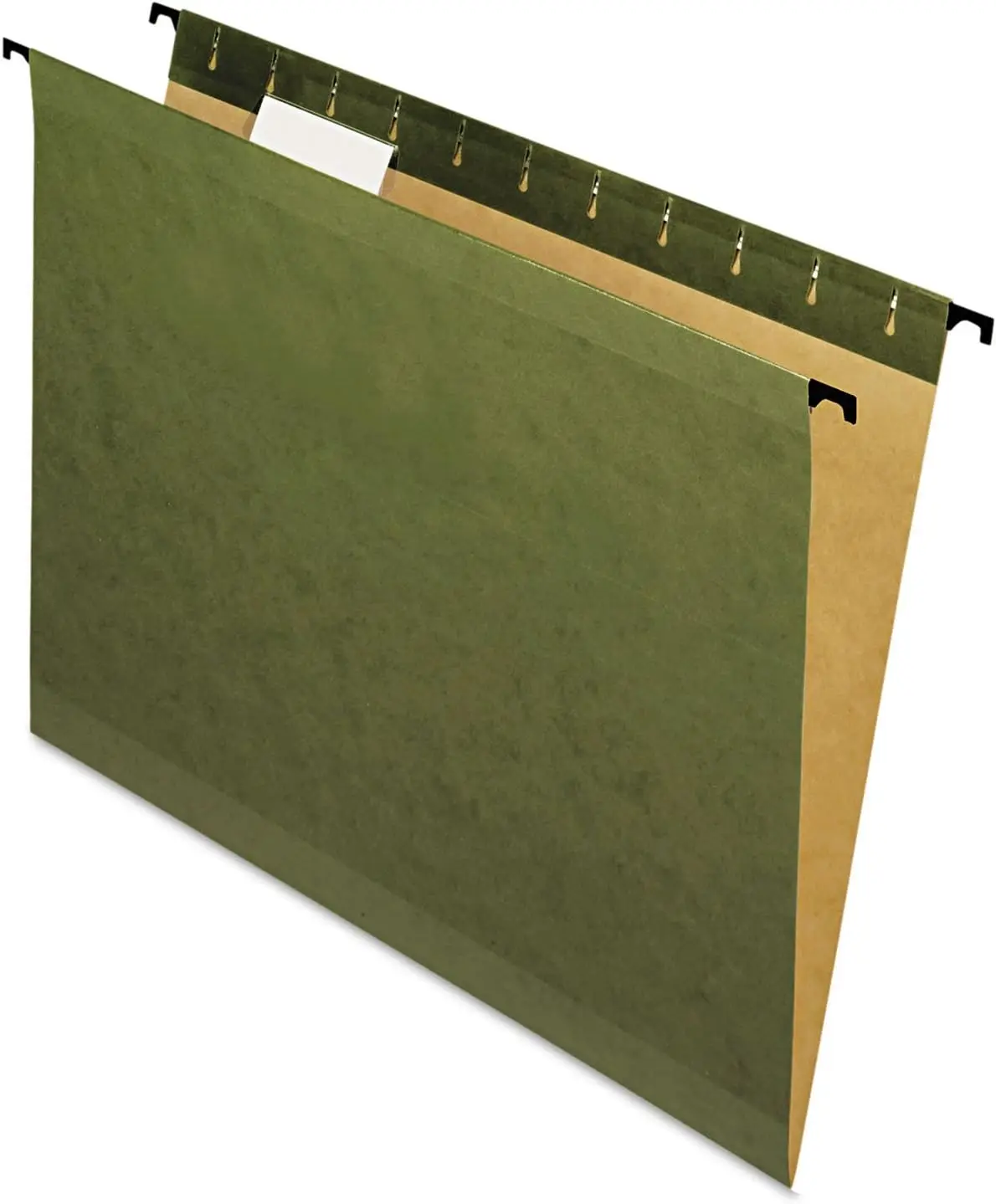 

SureHook Hanging File Folders Letter Size for Office Organization, 20 Pack Standard Green with Reinforced Edges
