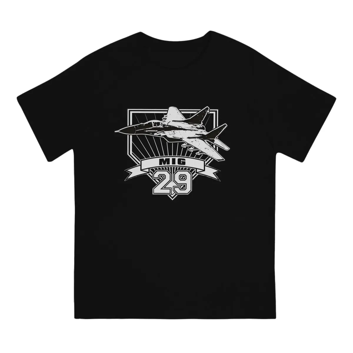 Unique MIG 29 T-Shirt for Men Crewneck Pure Cotton T Shirt Mikoyan Fighter Short Sleeve Tee Shirt Gift Idea Tops