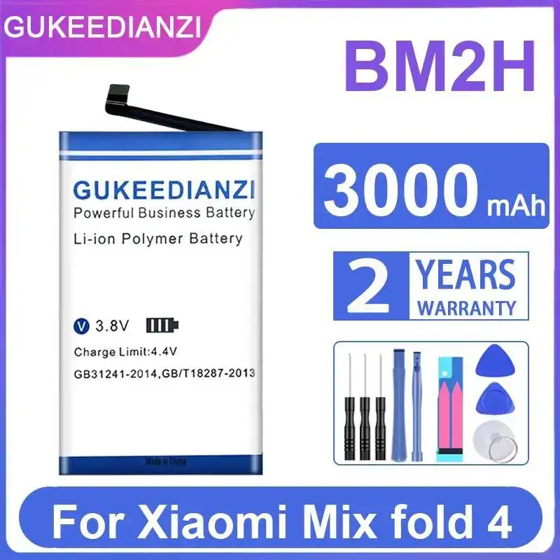 

Аккумулятор BM2H для Xiaomi Mix Fold 4, 3000 мАч, высокопроизводительный, с длительным сроком службы