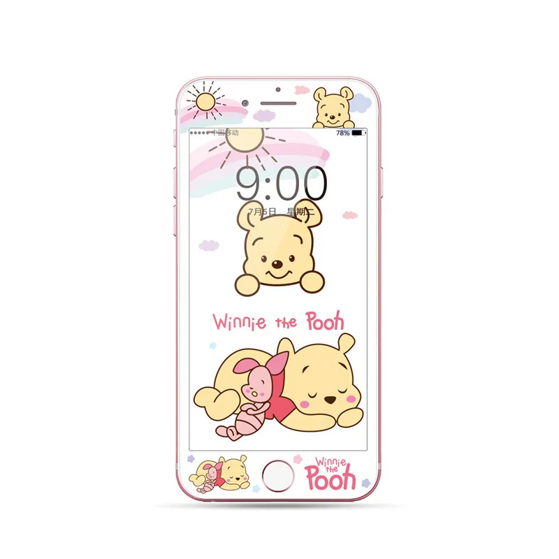 Nuevas protectores de vidrio templado Sanrio HelloKitty para IPhone14 15Plus14Pro 12ProMax vidrio templado de cubierta completa