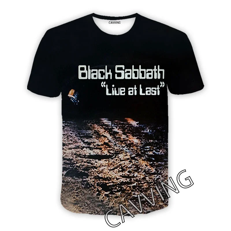 BLACK SABBATHE Rock T-Shirt 3D Print Casual Men/Women\'s Short-sleeve Tshirts Kids Kawaii Casual Harajuku Unisex Clothes