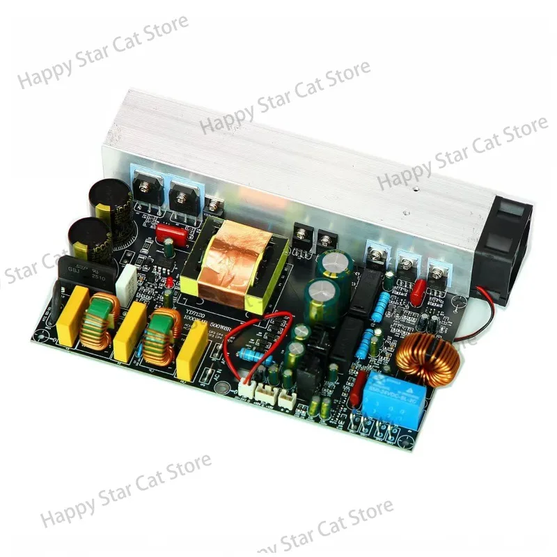 YD1000W mono high-power digital power amplifier board with switching power supply integrated class D 1KW peak